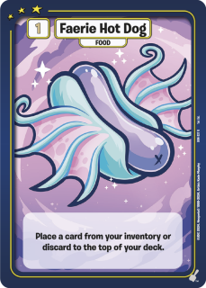 Faerie Hot Dog [Defenders of Neopia]