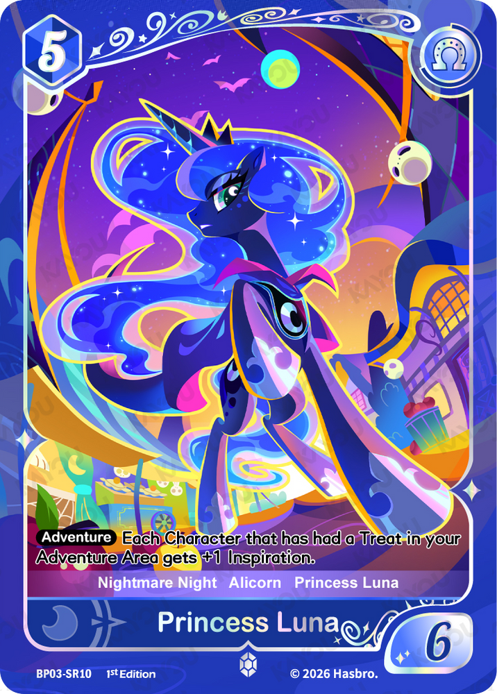 Princess Luna (BP03-SR10) [Nightmare Night]