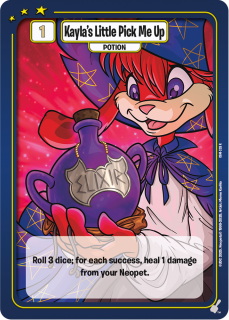 Kayla's Little Pick Me Up [Champions of Meridell]