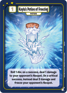 Kayla's Potion of Freezing [Champions of Meridell]