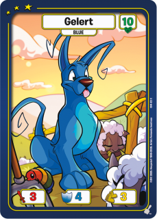 Gelert (Blue)[Champions of Meridell]