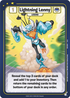 Lightning Lenny [Fire Uni Starter Deck]