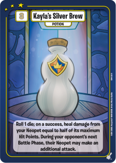 Kayla's Silver Brew [Champions of Meridell]