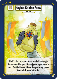 Kayla's Golden Brew [Champions of Meridell]