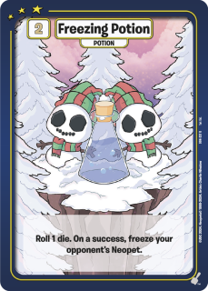 Freezing Potion [Defenders of Neopia]