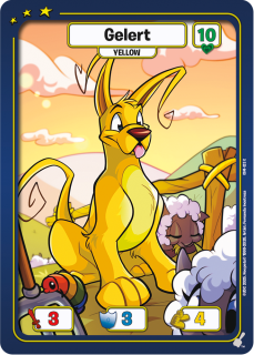 Gelert (Yellow)[Champions of Meridell]