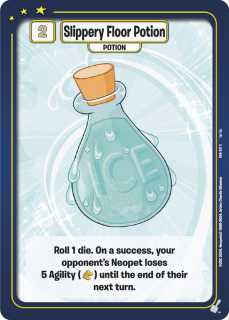 Slippery Floor Potion [Defenders of Neopia]