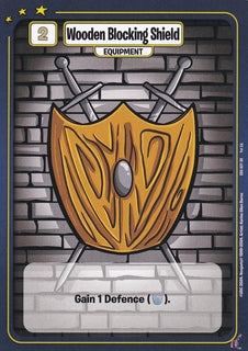 Wooden Blocking Shield [Starry Acara Starter Deck]