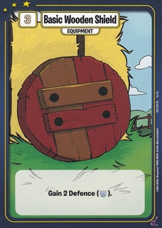Basic Wooden Shield [Starry Acara Starter Deck]