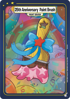 25th Anniversary Paint Brush [25th Anniversary Celebration]