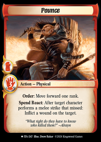 Pounce [Into the Accordlands]