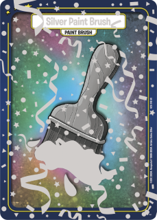Silver Paint Brush [25th Anniversary Celebration]