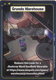 Grundo Warehouse (Jhudoras Wand Handheld Wearable) [Defenders of Neopia]