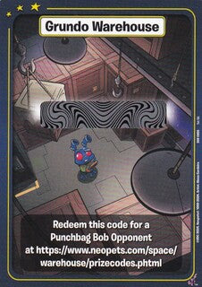 Grundo Warehouse (Punchbag Bob Opponent) [Defenders of Neopia]