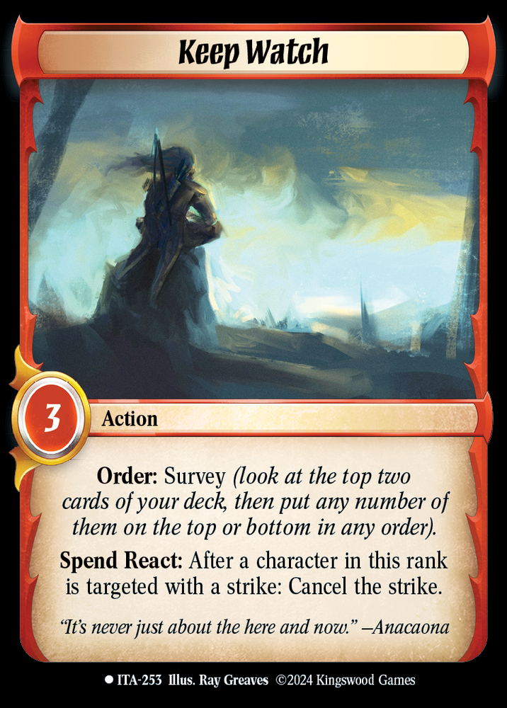 Keep Watch [Into the Accordlands]
