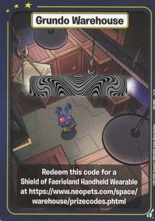 Grundo Warehouse (Shield of Faerieland Handheld Wearable) [Defenders of Neopia]