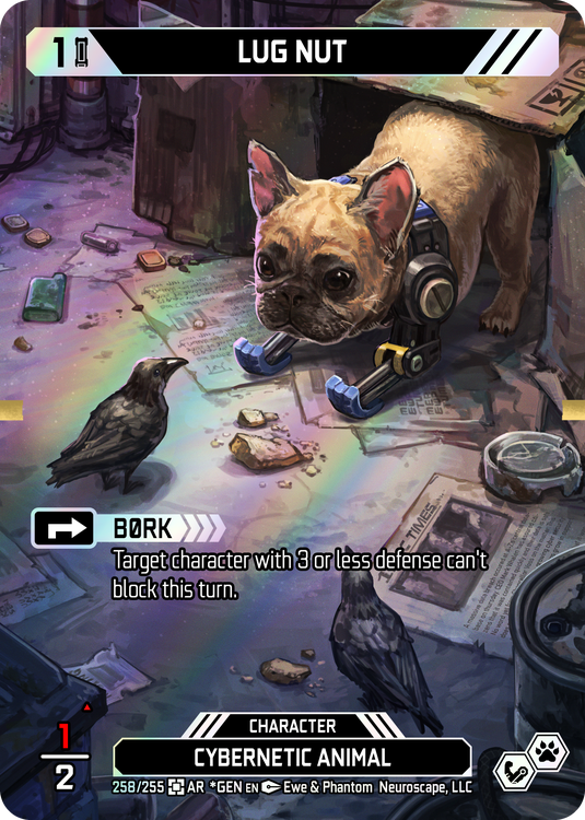Lug Nut (258/255) (Full Art) (Art Rare) (Kickstarter Box Topper) [Genesis Kickstarter]