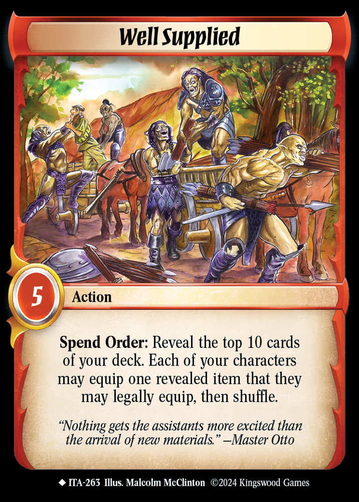 Well Supplied [Into the Accordlands]