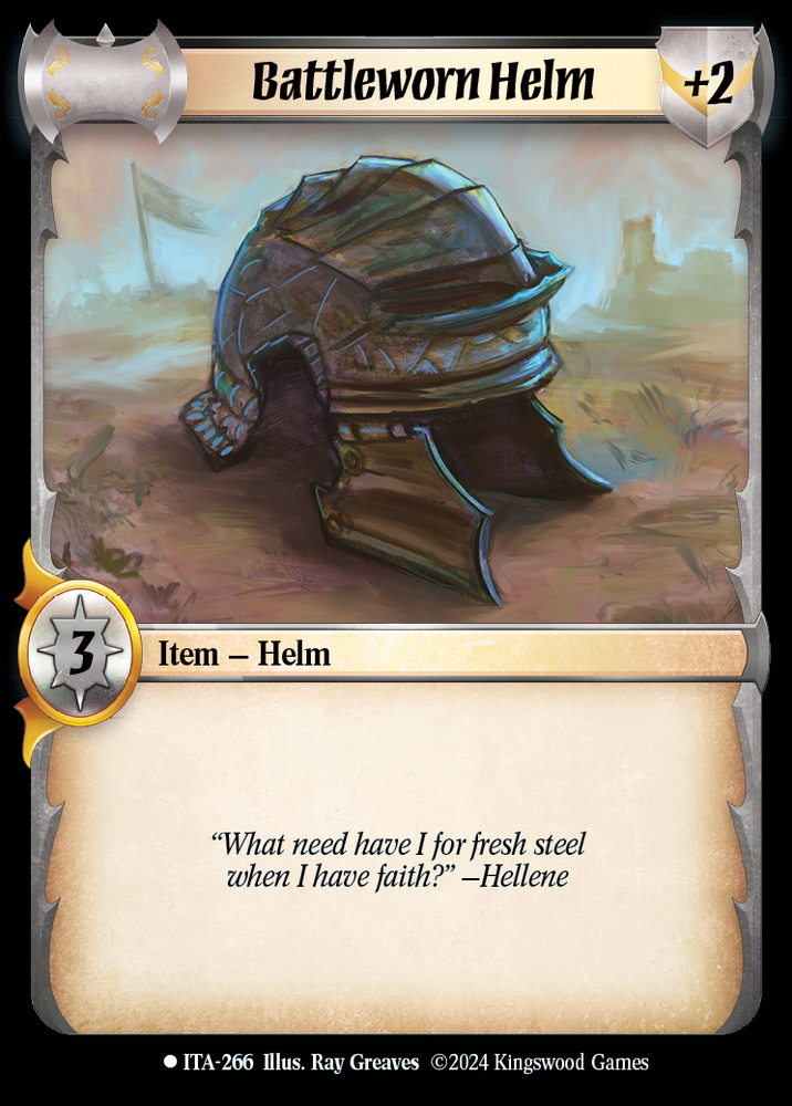 Battleworn Helm [Into the Accordlands]