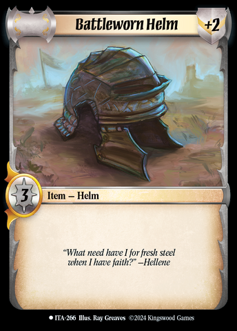 Battleworn Helm [Into the Accordlands]