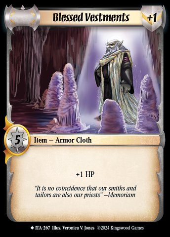 Blessed Vestments [Into the Accordlands]
