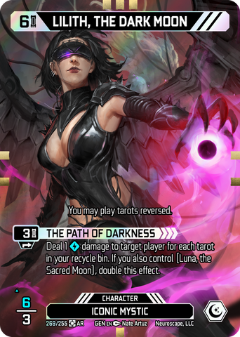 Lilith, the Dark Moon (269/255) (Full Art) (Art Rare) [Genesis Unlimited]