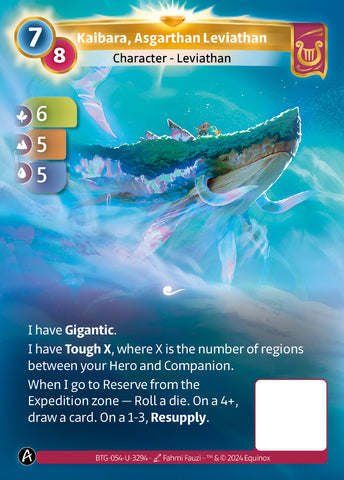 Kaibara, Asgarthan Leviathan (BTG-054-U-3294) (PHYSICAL) (UNIQUE)