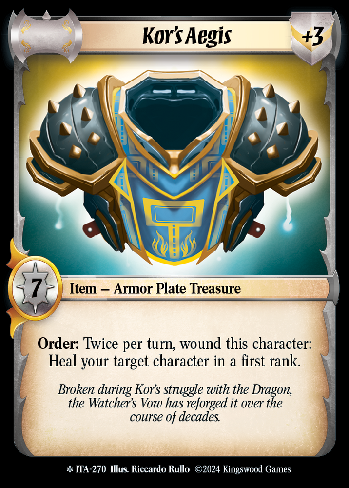 Kor's Aegis [Into the Accordlands]
