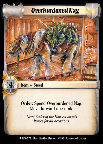 Overburdened Nag [Into the Accordlands]
