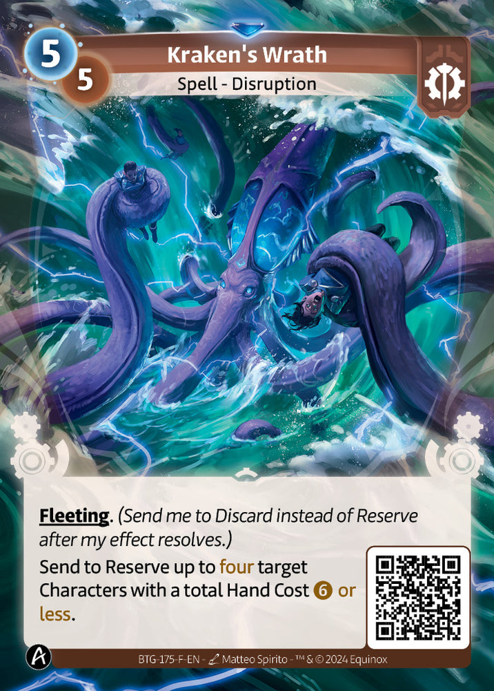 Kraken's Wrath (BTG-175-F) (PHYSICAL)