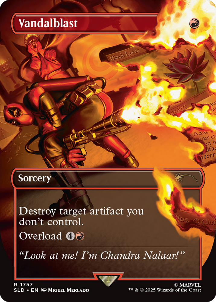 Vandalblast (1757) (Rainbow Foil) [Secret Lair Drop Series]