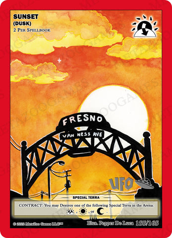 Sunset (Dusk) [Cryptid Nation: UFO First Edition Spoiler Pack]