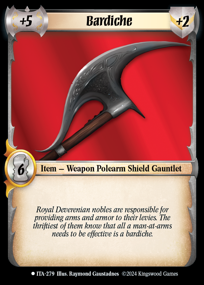 Bardiche [Into the Accordlands]