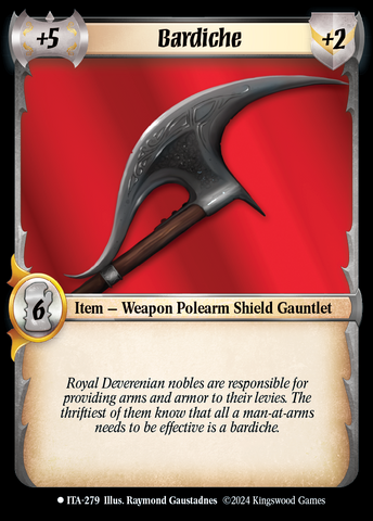Bardiche [Into the Accordlands]