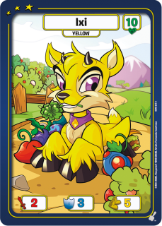 Ixi (Yellow)[Champions of Meridell]