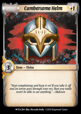 Cumbersome Helm [Into the Accordlands]