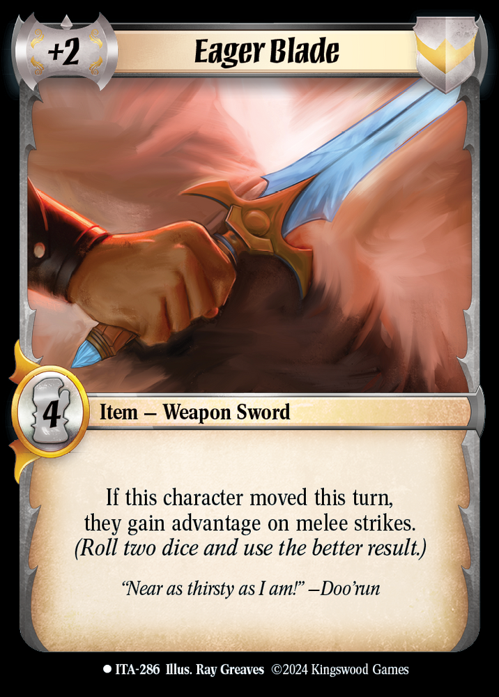 Eager Blade [Into the Accordlands]