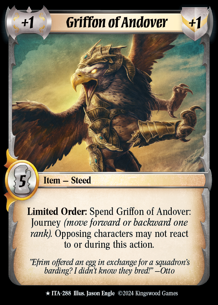 Griffon of Andover [Into the Accordlands]