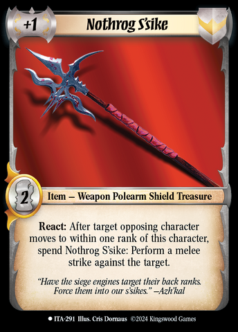 Nothrog S'sike [Into the Accordlands]