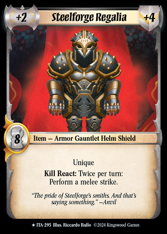 Steelforge Regalia [Into the Accordlands]