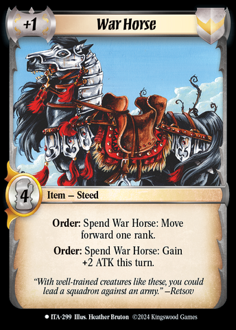 War Horse [Into the Accordlands]