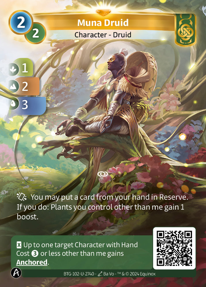 Muna Druid (BTG-102-U-2740) (PHYSICAL) (UNIQUE)