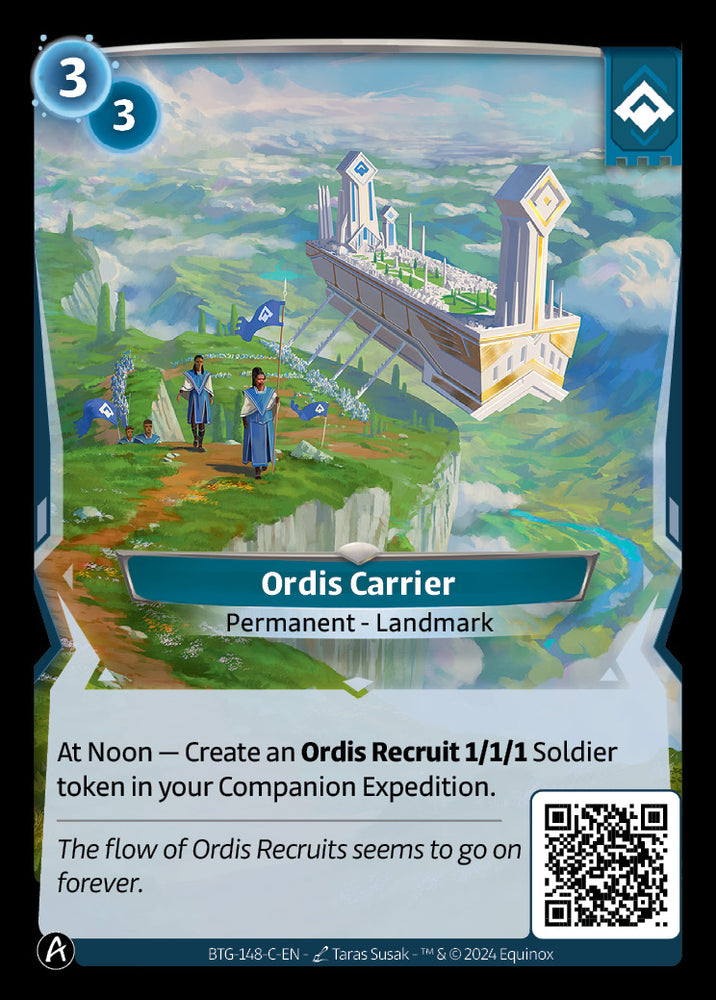 Ordis Carrier (BTG-148-C) (PHYSICAL)