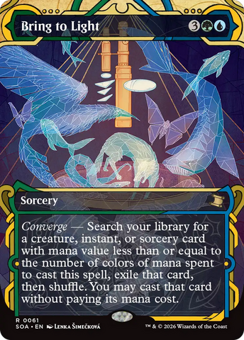 Bring to Light (Japanese Silver Scroll Foil) [Secrets of Strixhaven: Mystical Archive]