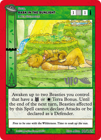 Bask In The Sunlight [Cryptid Nation: UFO First Edition Spoiler Pack]