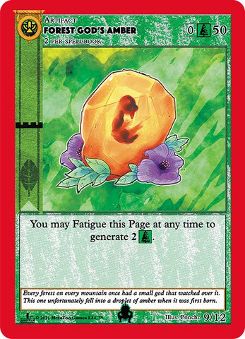 Forest God's Amber [Pukwudgie Chieftain Starter Deck]