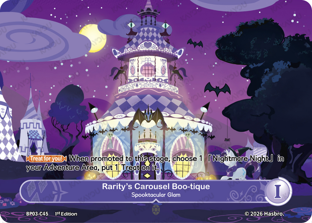 Rarity's Carousel Boo-tique (BP03-C45) [Nightmare Night]