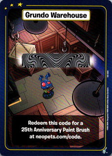 Grundo Warehouse (25th Anniversary Paint Brush) [25th Anniversary Celebration]