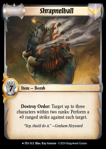 Shrapnelball [Into the Accordlands]