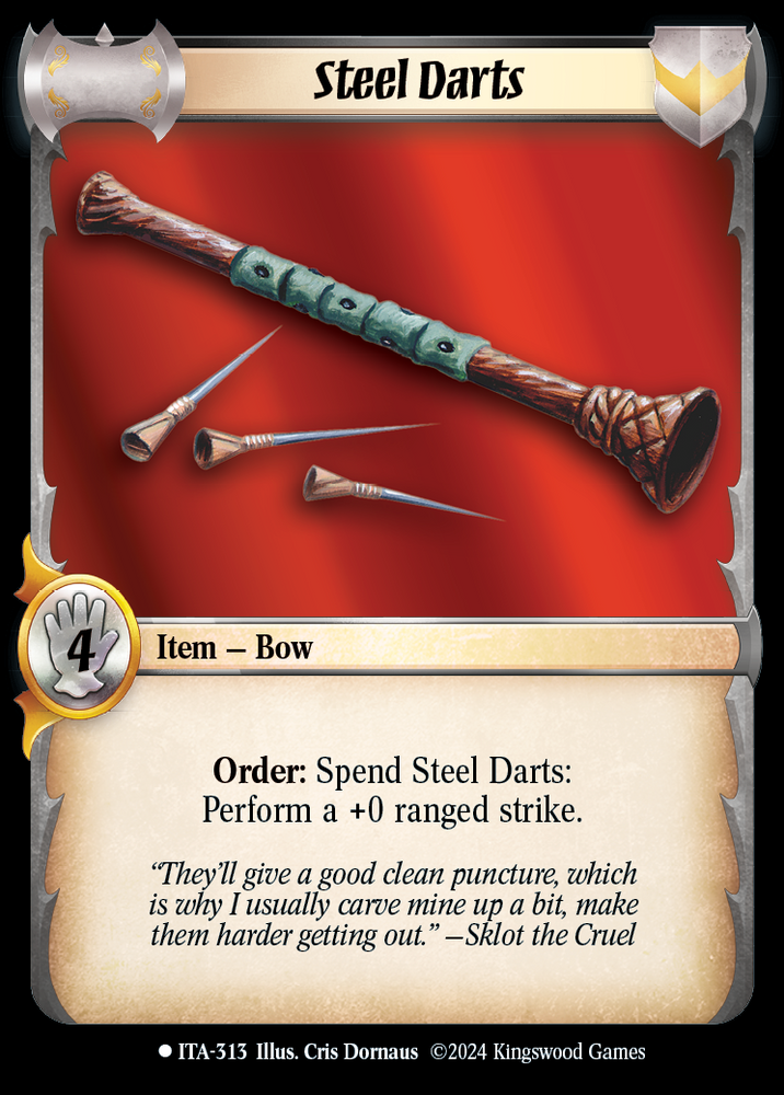 Steel Darts [Into the Accordlands]